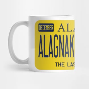 Alagnak River Wild River license plate Mug